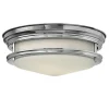 Badrumslampa - Taklampa Teign plafond krom/matt vit