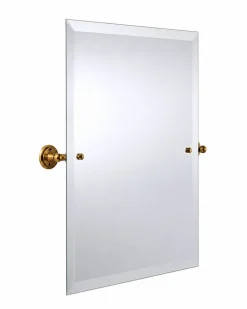 Badrumsspegel - Haga rektangulär - Brons 45 x 60 cm