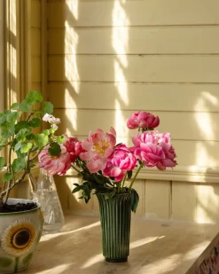 Bergs Potter Blomvas 1920-tal - Grön 12 cm