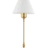 Bordslampa - Ankarcrona 50 cm mässing, vit skärm