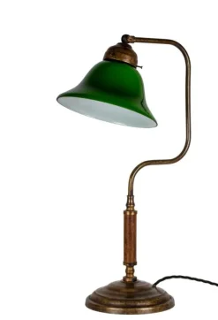 Bordslampa 1903 - Antik med grön klockskärm