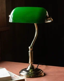 Bordslampa - Bankirlampa