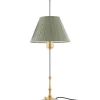 Bordslampa - Stiernstedt mässing, olivgrön skärm