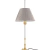 Bordslampa - Stiernstedt mässing, beige skärm