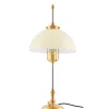 Bordslampa - Swedenborg mässing, benvit skärm