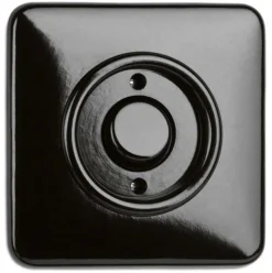Dimmer kvadrat svart bakelit - THPG infällt