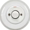 Dimmer LED 4-100W universal vitt porslin - Fontini infällt