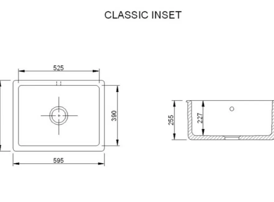 Diskho - Shaws Classic Inset 600