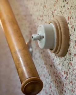 Dubbeldimmer kron vitt porslin - Fontini utanpåliggande