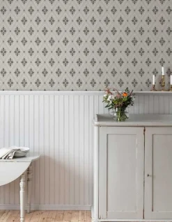Duro Tapet - Astrid - Beige/Svart