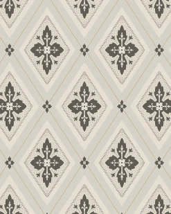 Duro Tapet - Astrid - Beige/Svart
