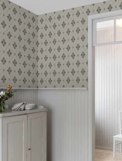 Duro Tapet - Astrid - Beige/Svart