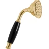 Duschhandtag - Handdusch Kensington svart/guld stor