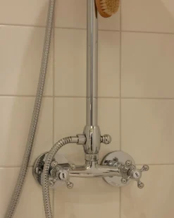 Duschset - Kensington retro gammaldags blandare, krom