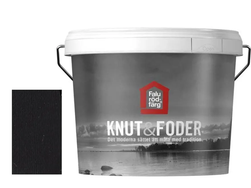Falu Rödfärg - Knut & Foder Svart 3 L