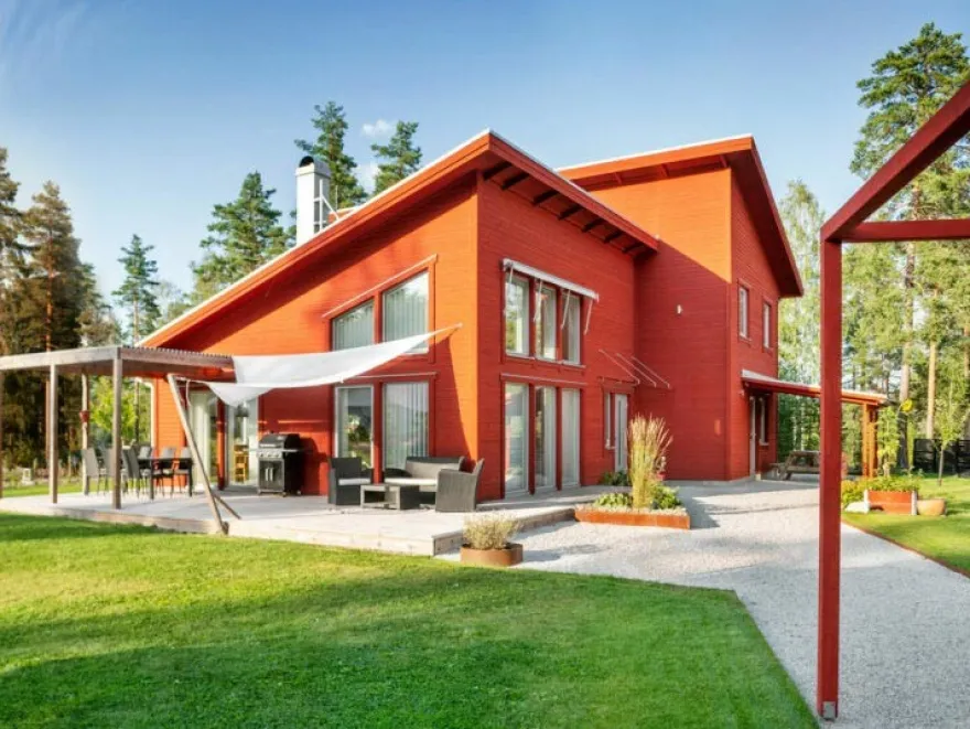 Falu Rödfärg - Original Ljusröd utan linolja 10 L