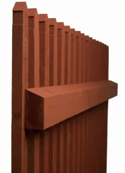 Falu Rödfärg Staket Signatur - Färdigmålad sektion gran 1750 x 1180 mm