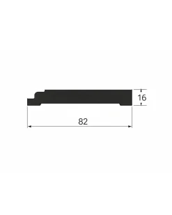 Foder/Golvsockel - Bromma 82 mm