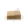 Fodersockel - Universal 24x74 mm