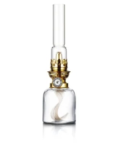 Fotogenlampa - Koholmen, klarglas