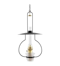 Fotogenlampa - Lyckeby svart/mässing, tak