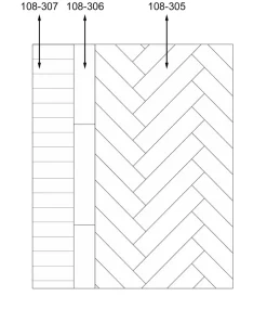 Fris till fiskbensparkett - Svensk ekstav 16x68x204 mm
