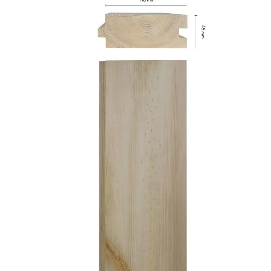 Furugolv Södermalm - 45x110 mm - Massivt trägolv
