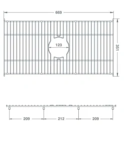 Galler till diskho - Shaws Classic Butler 800, antik brons