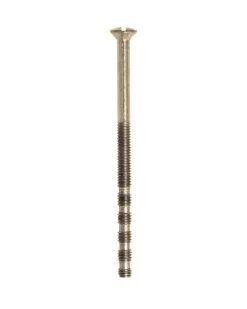 Genomgående skruv M4, spår 65 mm - Nickel