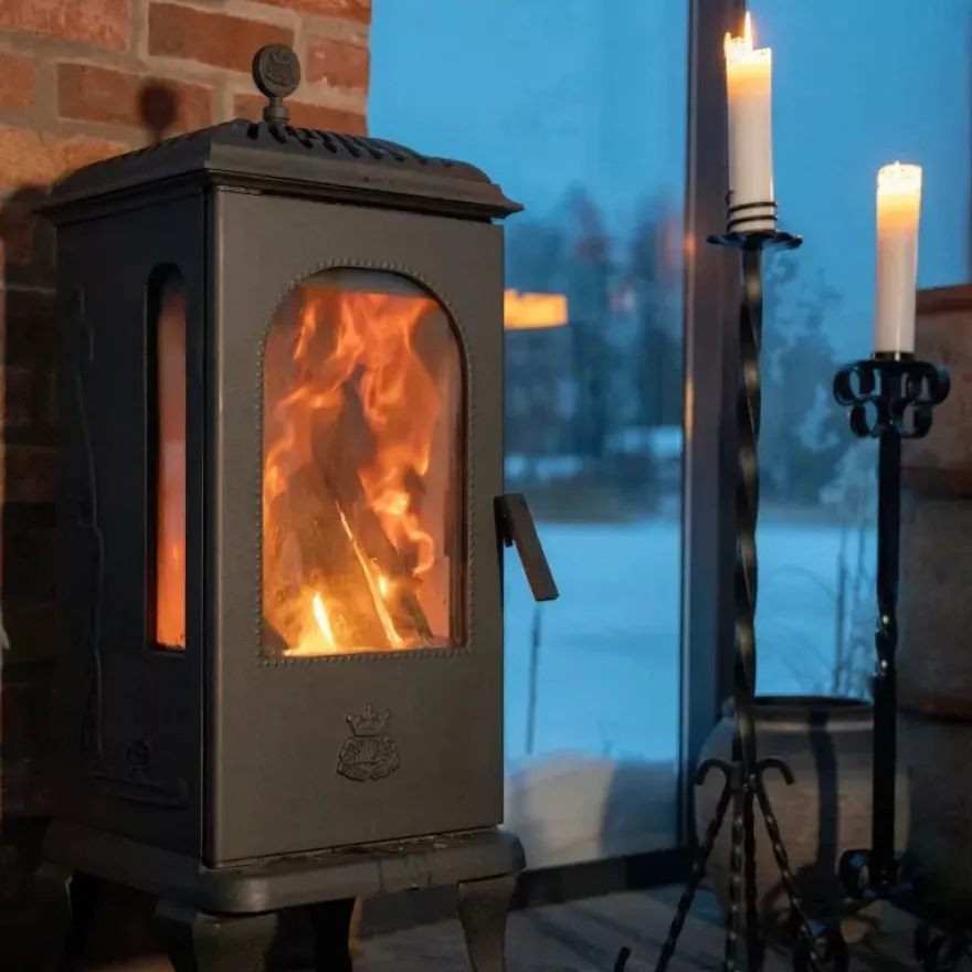 Gjutjärnskamin - Kamin Westbo Victoria 100