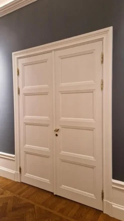Gångjärn till dörr - Mässing 160 x 75 mm