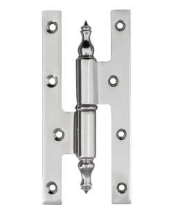 Gångjärn till dörr - Nickel 160 x 75 mm