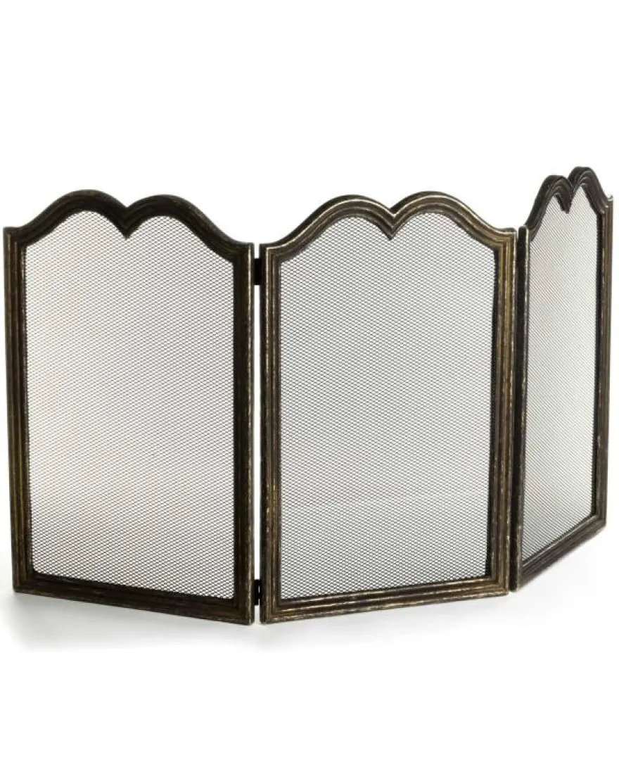 Gnistskydd antik mässing - Kungsholmen