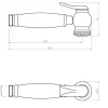 Handdusch (reservdel) - Till Finsbury brons