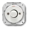 Insats dimmer universal LED 4-100W vitt porslin - Fontini infällt