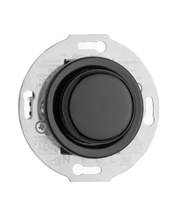 Insats universaldimmer PRO LED svart porslin - THPG infällt