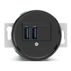 Insats USB-uttag bakelit - THPG infällt