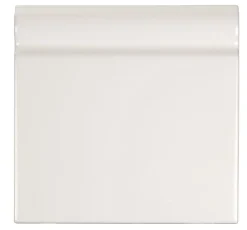 Kakel Cambridge - Golvsockel list 15 x 15 cm vit, blank