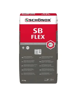 Kakelfog 15 kg - Schönox SB silvergrå
