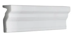 Kakel Victoria - Bröstlist 5 x 20 cm klassisk - vit, blank