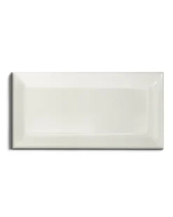 Kakel Victoria - Fasad kant 7,5 x 15 cm elfenbensvit, blank
