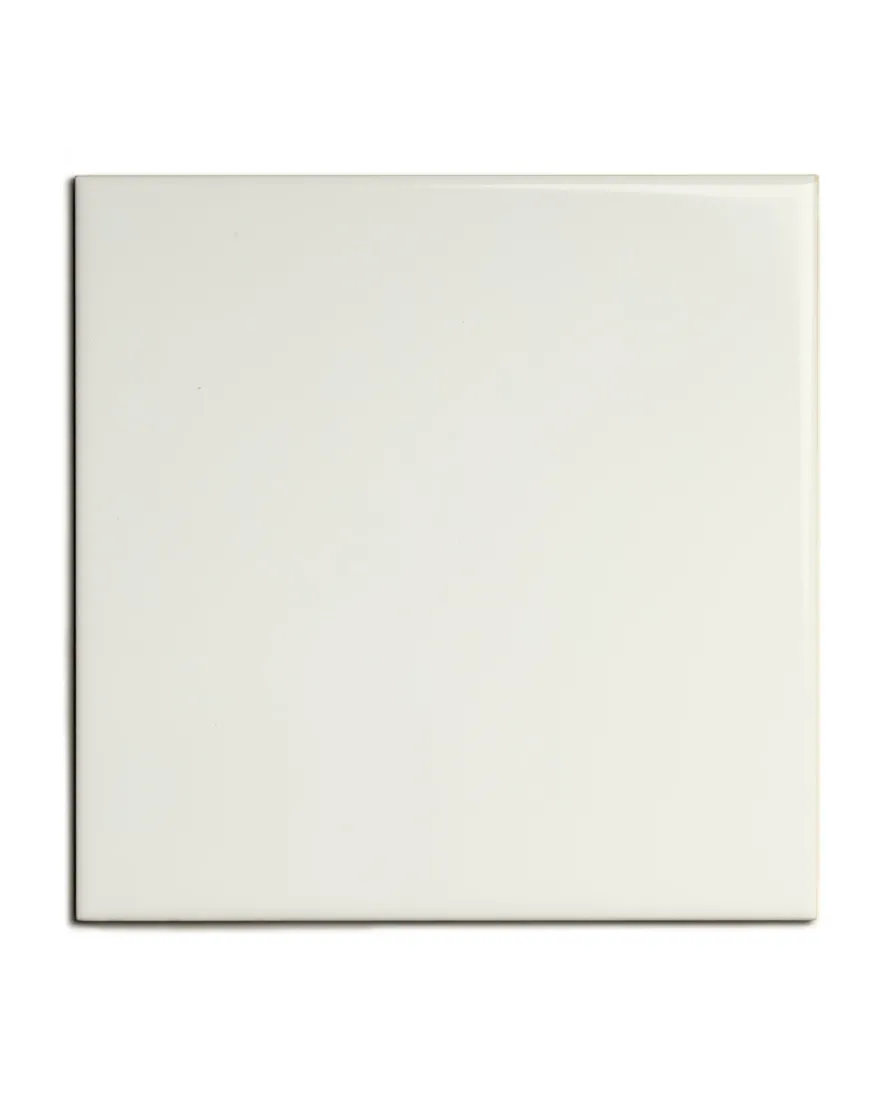 Kakel Victoria - 15 x 15 cm elfenbensvit, blank