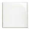 Kakel Victoria - 15 x 15 cm elfenbensvit bullnose hörn