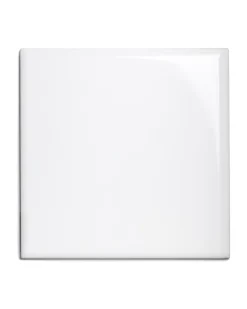 Kakel Victoria - 15 x 15 cm vit bullnose hörn