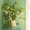 Kanna 1,8 L - Blomvas gräddvit