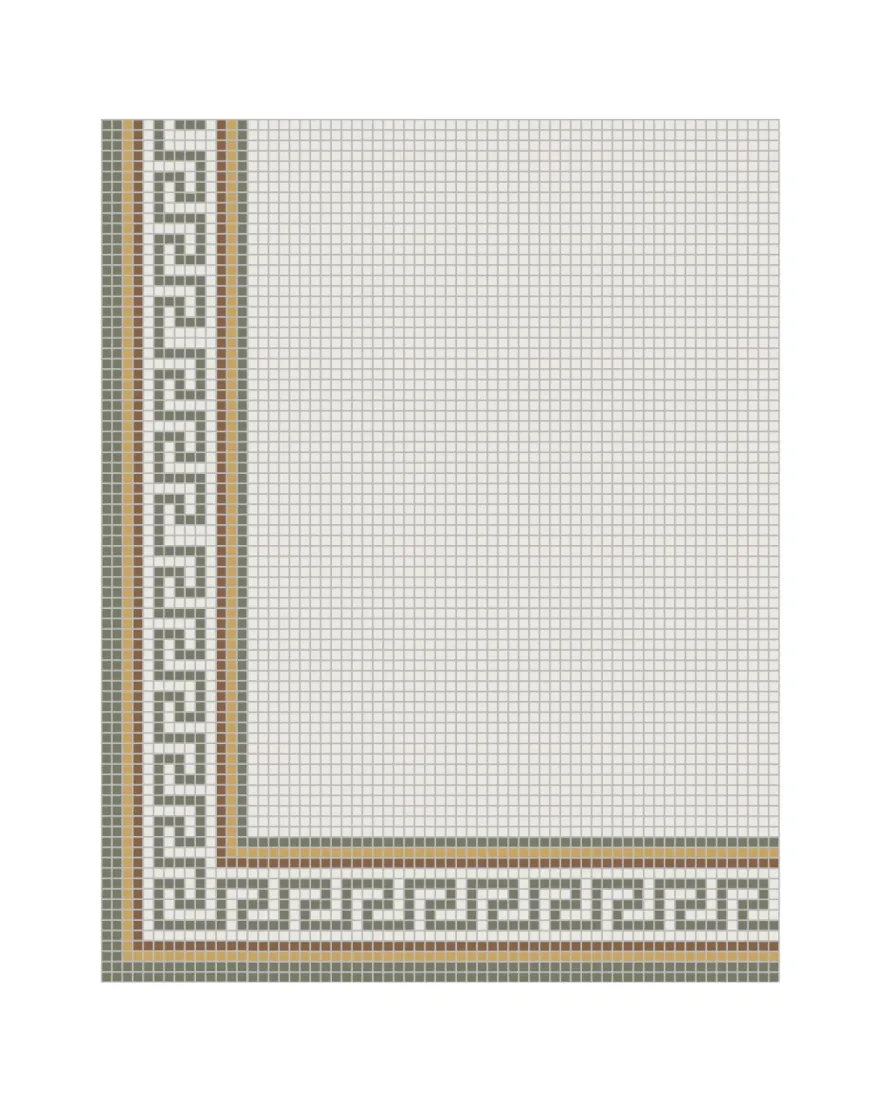 Klinkerfris hörn - Mosaik Regent Grön