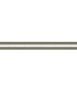 Klinkerfris - 75 mm Australian green/vit