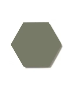 Klinker - Hexagon 10 x 10 cm Australia green