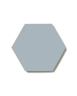 Klinker - Hexagon 10 x 10 cm gråblå