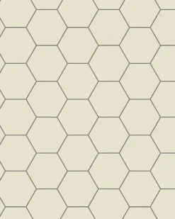 Klinker - Hexagon 10 x 10 cm gulvit
